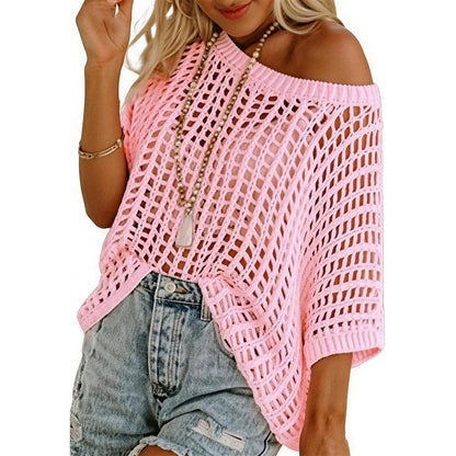 🎉This Week's Special Sales - 60% OFF✨Womens Crochet Pullover Top
